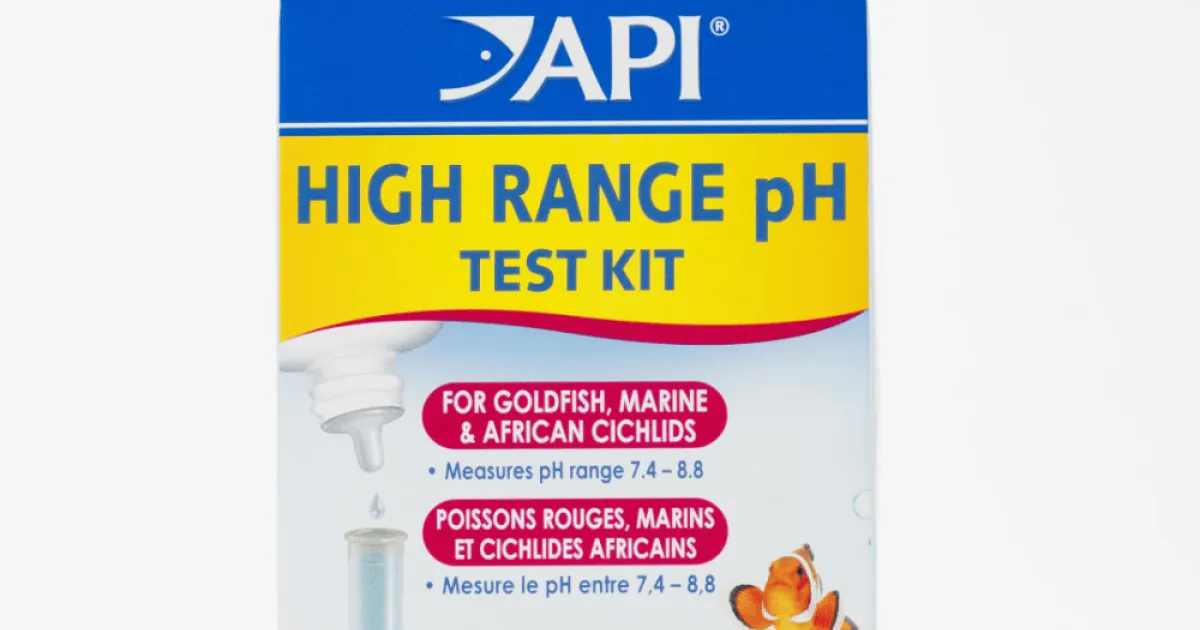 API HIGH RANGE pH TEST KIT | API Fishcare