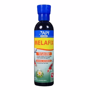 API aquarium treatment bottle for fish health and water quality support