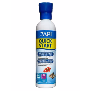 API aquarium treatment bottle for supporting healthy aquarium water